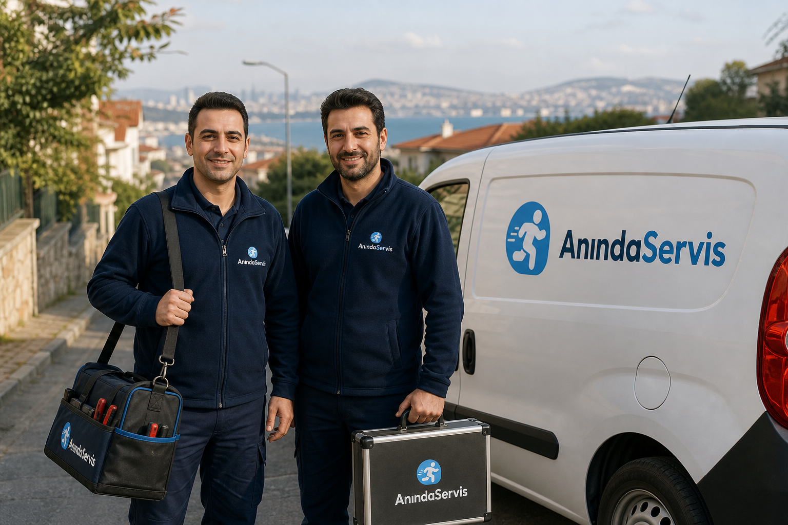 Anında Servis ekip ve servis aracı - İstanbul Mitsubishi Klima Servisi